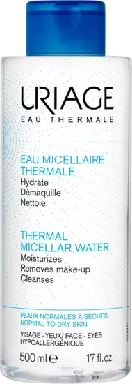 Struccante Idratante Pelle Normale/Secca Eau Micellaire Thermale Uriage 500ml