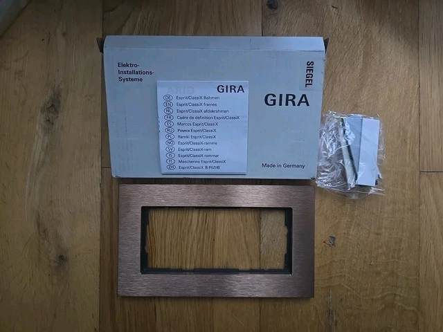 Gira wipset 3-voudig Systeem 55 zwart gel