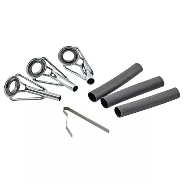 SOUTH BEND EMERGENCY Rod Tip Repair Kit - Pack of 3 Silver Tips & Tubing  #SBTRL $7.49 - PicClick