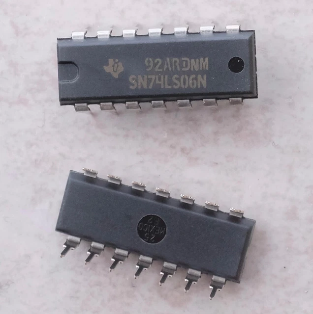 Lot De 2 Circuits Intégrés Texas Instruments SN74LS629N - 16 Pins, Neufs (stock Ancien)