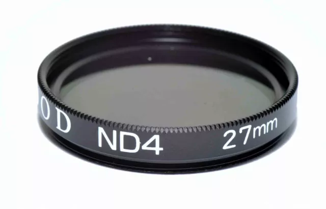 Kood Alta Calidad ND4 2 Pare Filtro de Densidad Neutra Fabricado en Japón 27mm