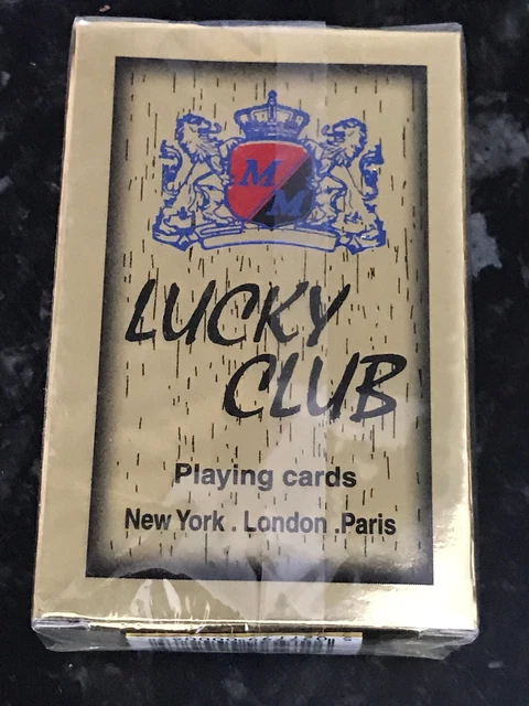 LUCKY CLUB NEW York London Paris RARE Playing Cards Brand New Sealed 5.44 - PicClick UK LUCKY CLUB NEW York London Paris RARE Playing Cards Brand New Sealed 5.44 - PicClick UK