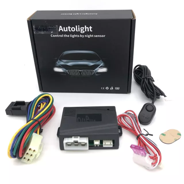 Automatic Headlight Light Sensor Sensor System 12V-DC 9V~16V DC ABS Button
