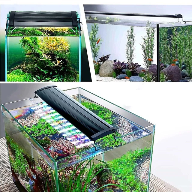 40/60/90 Aquarium Light Lighting Full Spectrum Aqua Plant Fish Tank Bar LED Lamp