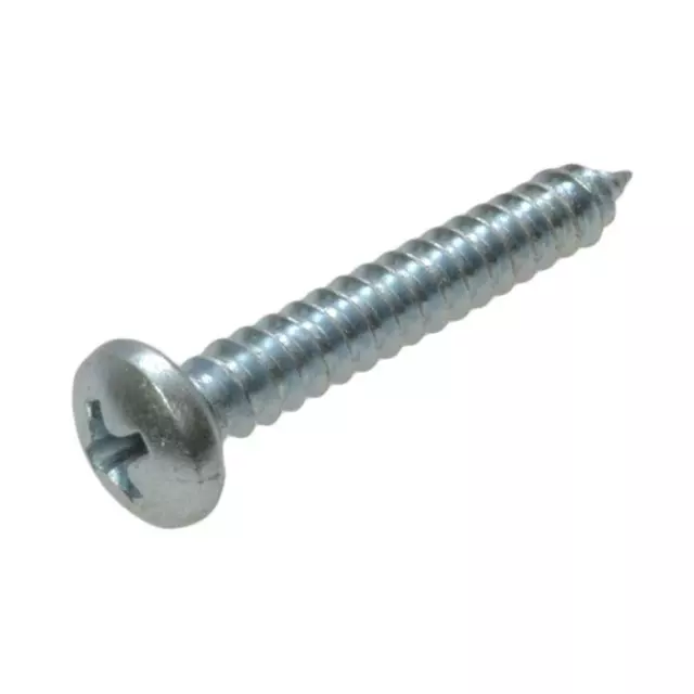 4g 6g 8g 10g 12g 14g Pan Head Phillips Self Tapping Screw Tapper Zinc Plated