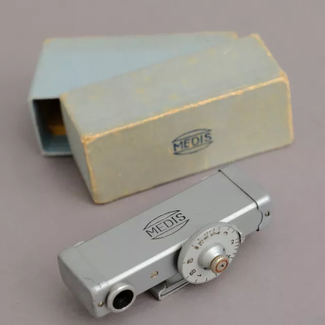 mint & boxed MEDIS Aufsteckbarer Entfernungsmesser - vintage Rangefinder