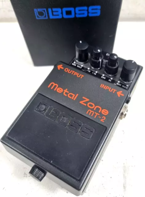 Boss MT-2 Metal Zone Guitar Tunning Effects Pedal - Bids From $1.00