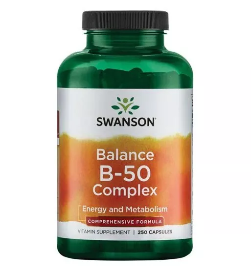 Swanson Balance B-50 Complex 250 Capsules