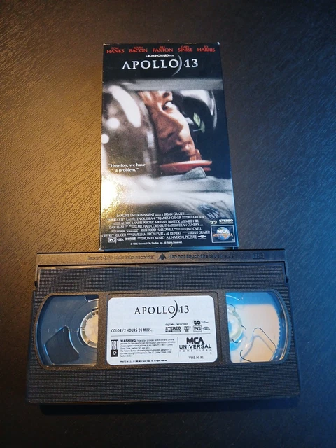 APOLLO 13 (VHS, 1995) Tom Hanks Kevin Bacon Bill Paxton Gary Sinise Ed ...