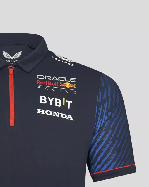 Oracle Red Bull Racing 2023 Official ADULT Team Polo Shirt Free UK Shipping 3
