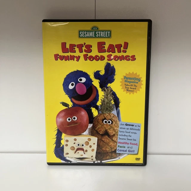 SESAME STREET LET’S Eat! Funny Food Songs DVD Good Condition DVD Very ...