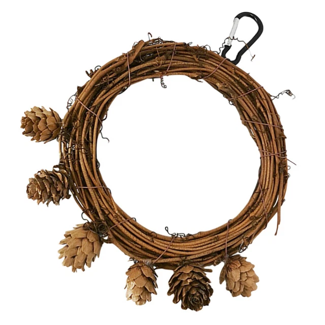 1pc hängender Kletterring Zahnspielzeug Schaukel Spielzeug Vogel