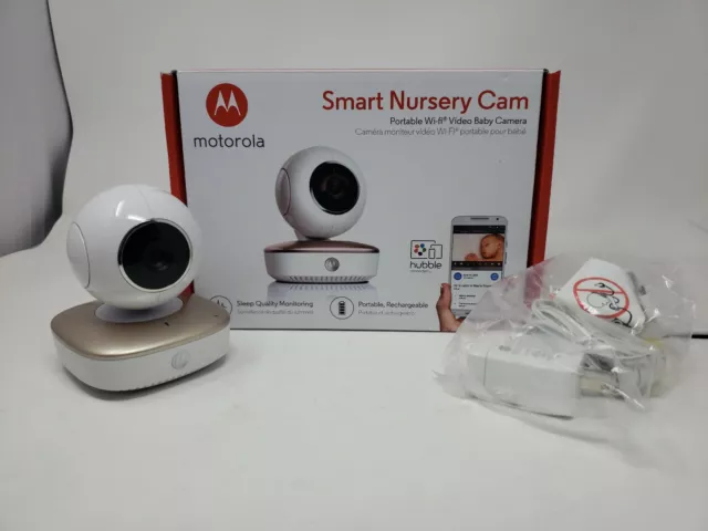 Motorola Smart Nursery Cam Portable Wi-Fi Video Baby Camera BabyNursery7 2