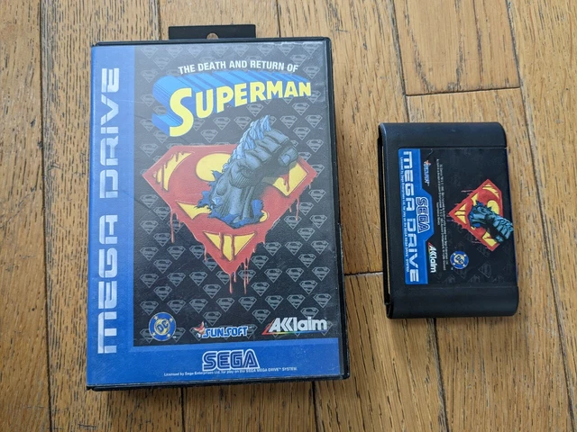 ## SEGA Mega Drive - The Death and Return of Superman / original MD game ##