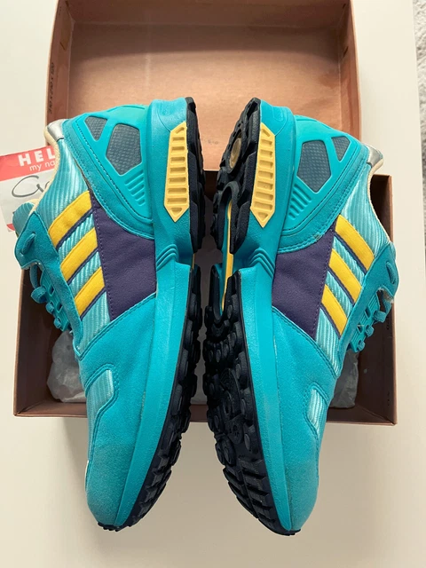 Adidas ZX 8000 OG C 1998 Größe 45 1/3 087852 azx Aqua 9000 Eqt 3