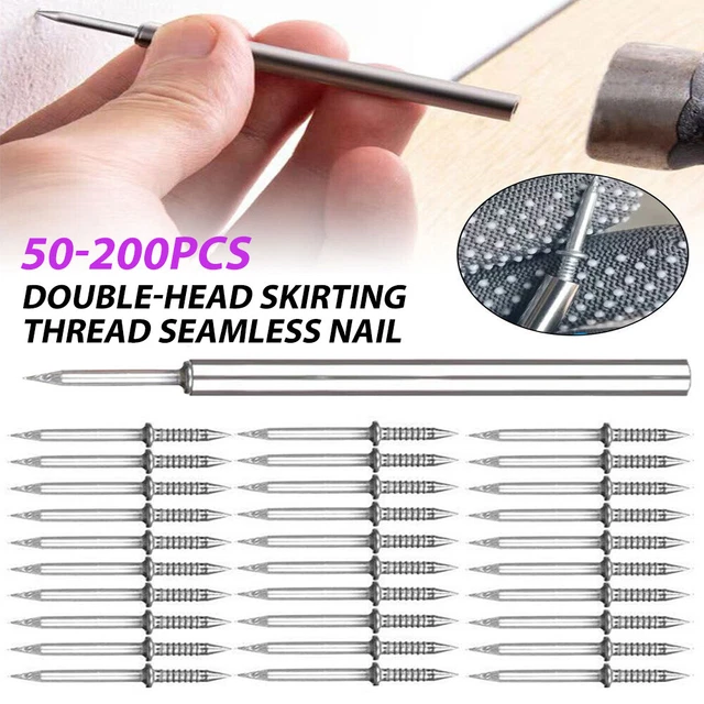 50200X DOUBLEHEAD SKIRTING Thread Seamless Nail Board Line No Mark