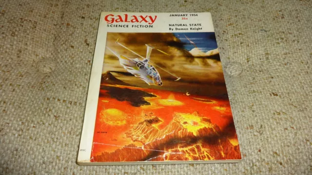 Vintage GALAXY Science Fiction Pulp Digest Magazine Jan 1954 Vol 7 # 5