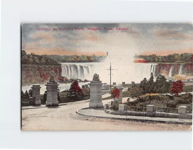 Postcard Gateway to Victoria Park Niagara Falls Ontario Canada