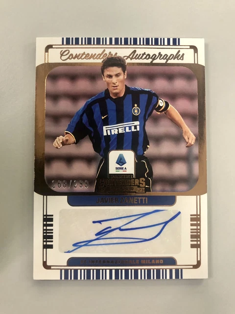 直筆サイン入り写真 ハビエル・サネッティ FCインテル・ミラノ SA鑑定済 直筆サイン入り写真 ハビエル・サネッティ FCインテル・ミラノ SA鑑定