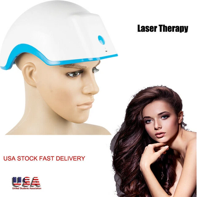 640-678nm Laser Hair Loss Regrowth Growth Treatment Cap Helmet Therapy Helmet US