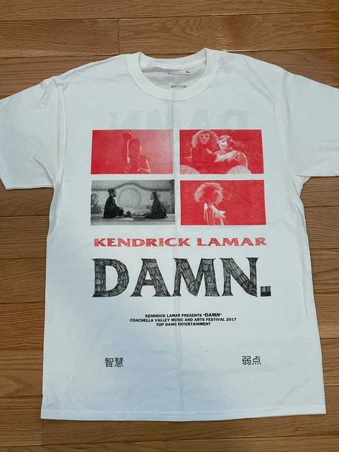 Kendrick Lamar White Short Sleeve Cotton T-shirt Unisex S-5XL VM8272