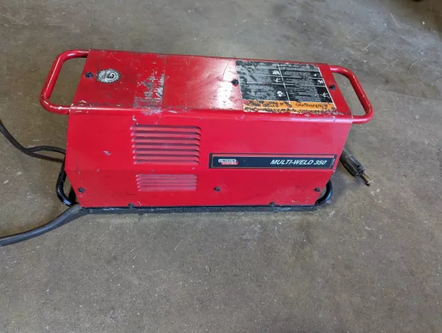 Lincoln Electric Multi-Weld 350 U1060203290 Multi-Process Welder - K1735-1