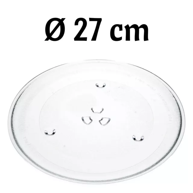 PLATEAU TOURNANT DE 28 cm de diamètre pour micro ondes EUR 12,00