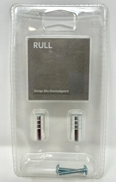 Ikea RULL Kitchen Cabinet Door Pull Knob Handle - Set of 2 - NEW
