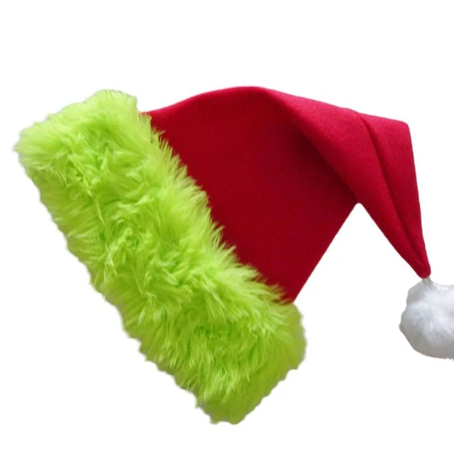 CHRISTMAS HAT WINTER Green Monster Hat for Party Supplies Xmas