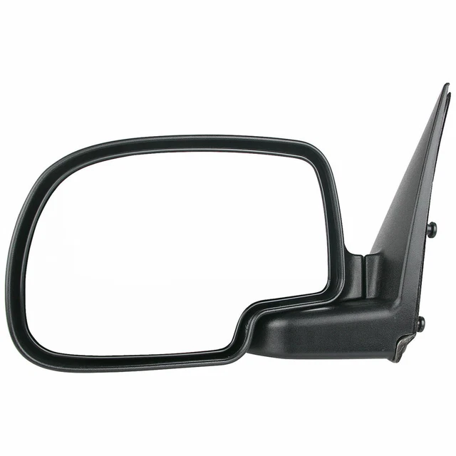 For Chevy Tahoe 2001-2007 Door Mirror Driver Side | Manual | Black | Plastic
