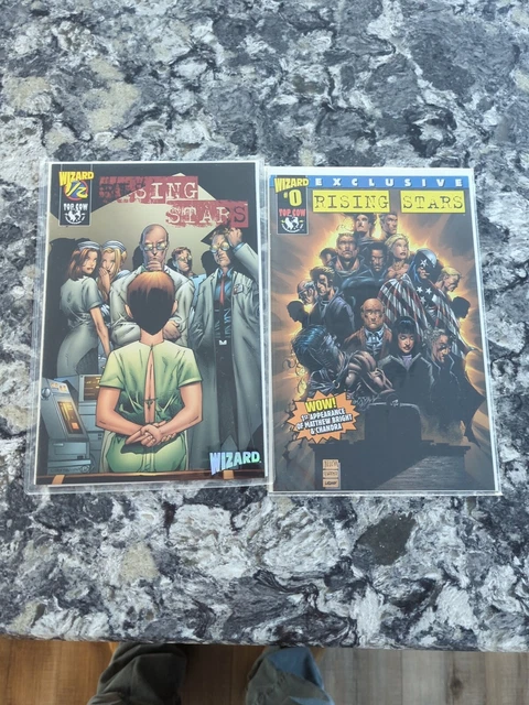 RISING STARS #0,1/2  (WIZARD Top Cow Comics) Comic Book NM EXCLUSIVE