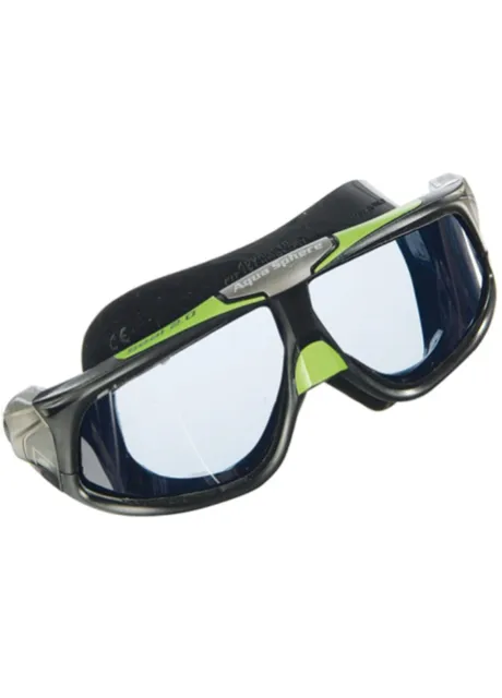 Aquasphere - Maschera Seal 2.0 - Regular Fit - 188.000 - Black/Green, Dark Lents