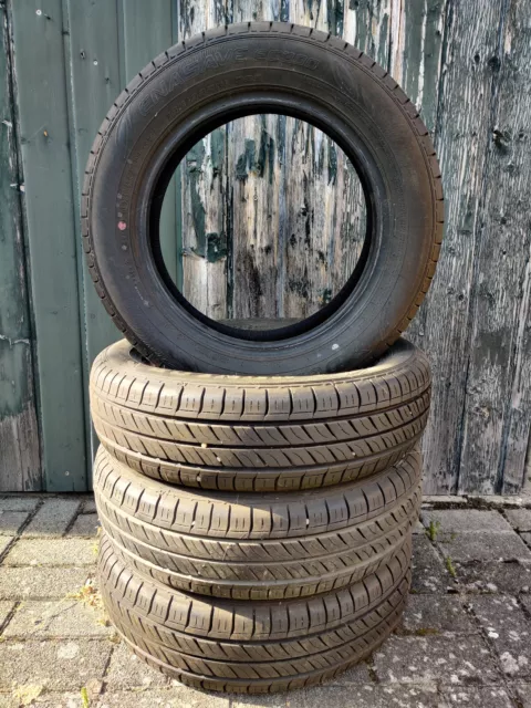 4x Dunlop Enasave EC300 Sommerreifen 165/65 R14 79S DOT0419 6,5-7mm