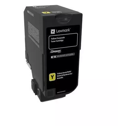 Lexmark 74C20YE cartuccia toner 1 pz Originale Giallo