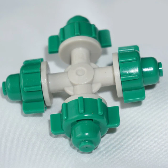 3 pz set irrigazione incrociata ugello agricolo Das Connector