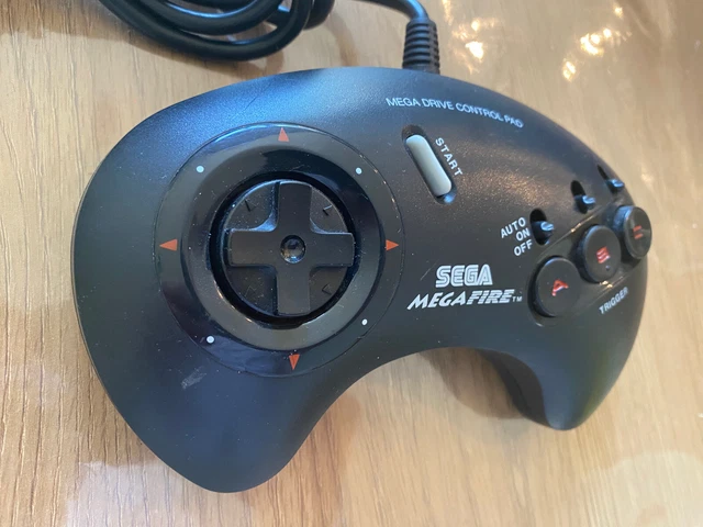 MANETTE SEGA MEGA FIRE - SEGA MEGADRIVE Très Bon État !