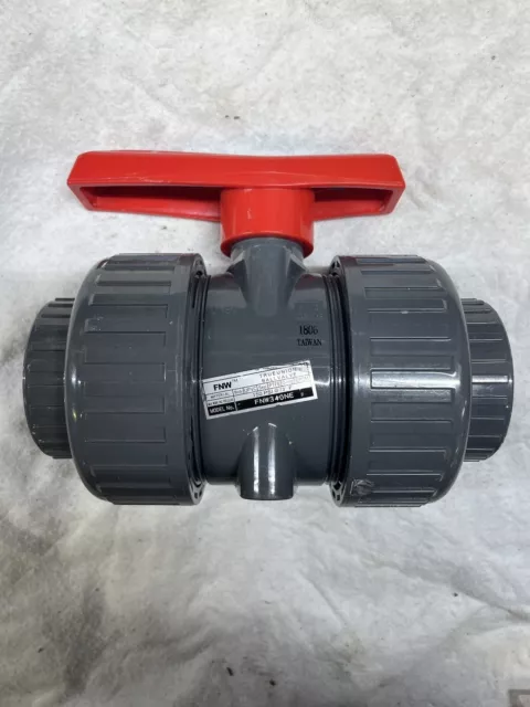 FNW 2” Schedule 80 PVC True Union Ball Valve EPDM