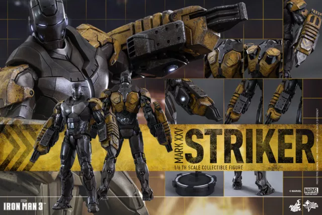 CLEARANCE SALE HOT Toys 1 6 Iron Man 3 Mms277 Mk25 Striker Mark