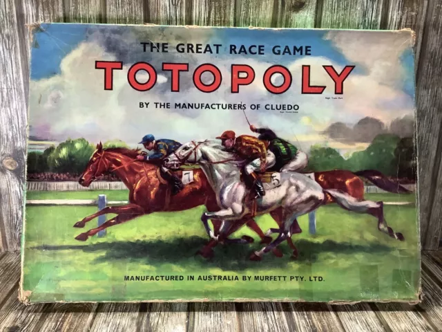 TOTOPOLY JOHN SANDS EDITION. vintage board Game