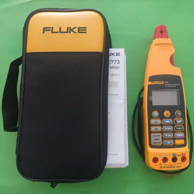 For Fluke 773 Milliamp Process Clamp Meter 4 to 20 mA Signals Provide Loop Power