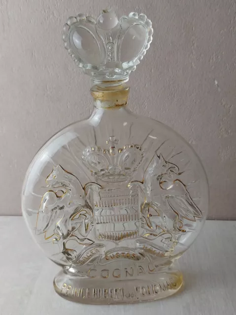 Ancienne bouteille / carafe, Cognac Prince Hubert de Polignac