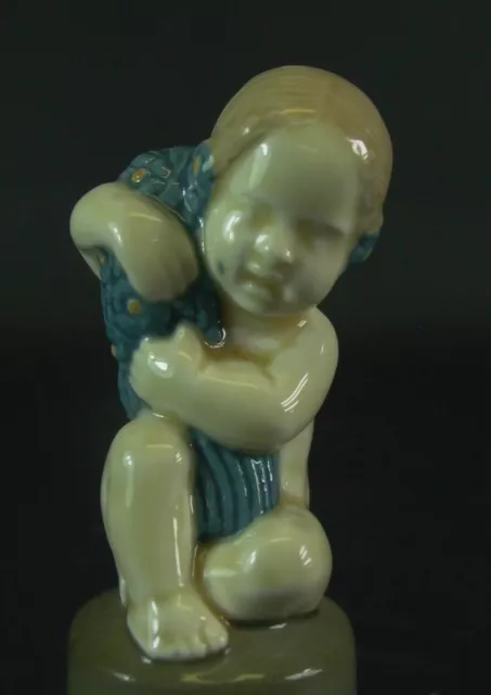 Jugendstil Putto - Wächtersbach Ernst Riegel - Wohlfahrts - Steingut Hessen