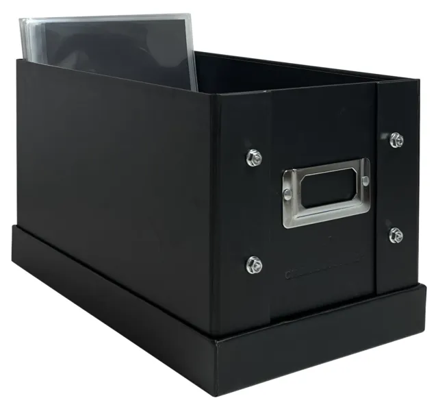 2 CheckOutStore Black Stamp & Die Craft Storage Pocket Box