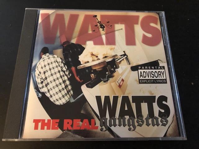 WATTS GANGSTAS THE Real Compton Rap G-Funk Rare OOP $68.00