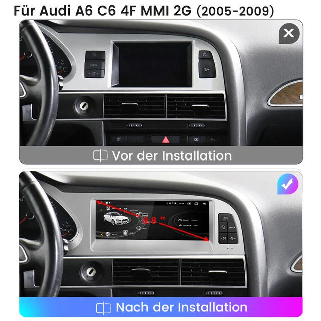 Audi A6 4f Android Nachrsten