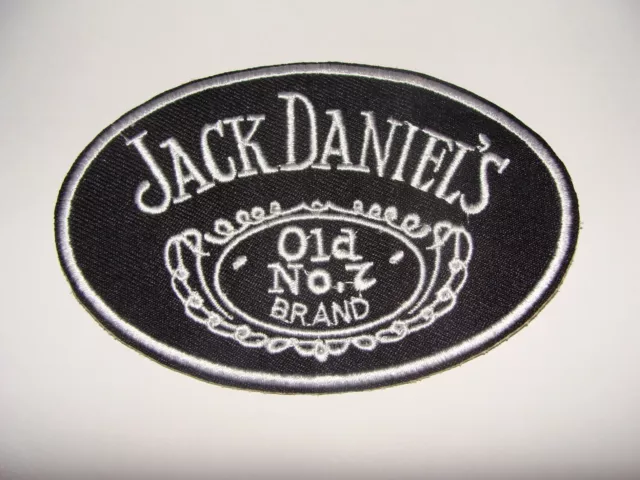 Whisky Jack Daniels Ovale Patch Ecusson Brode Thermocollant