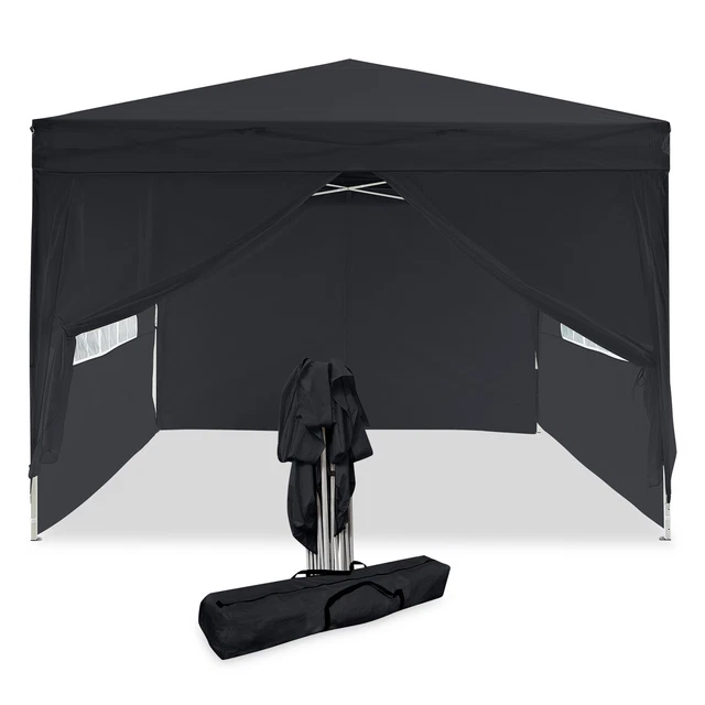 NEU Pavillon 3x3m/6m Wasserdicht Partyzelt Gartenzelt Faltpavillon UV Schutz 50+
