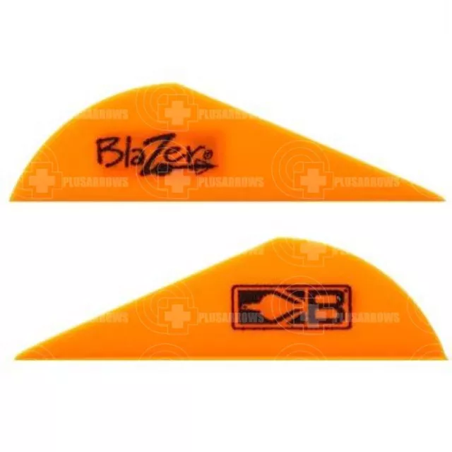 Bohning Blazer 2" Vanes Neon Orange (36 Pack) Archery Arrow Fletching