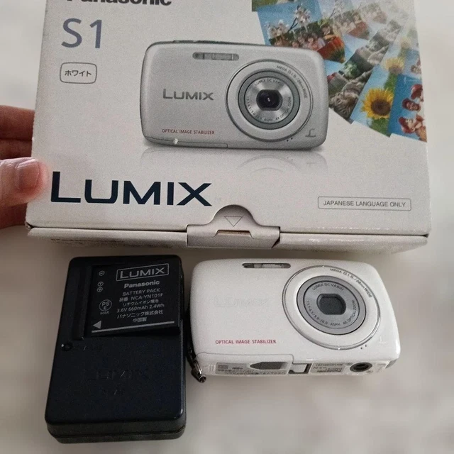 PANASONIC LUMIX S1 White Compact Digital Camera Tested [No English