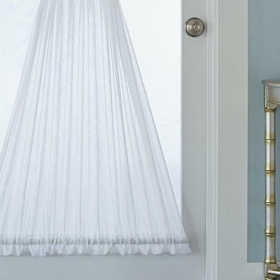 Better Homes & Gardens Crushed Voile Door Curtain Panel, 51X72 6